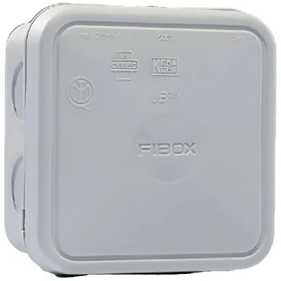 Afbeelding van Fibox JB 2,5 G Aftakkast (l x b h) 90 49 mm Grijs (RAL 7035) IP65 1 stuk(s)