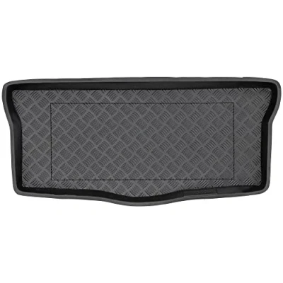 Afbeelding van M MOTOS kofferbakmat van PE voor Toyota Aygo I 2005 2014. Maak je reis comfortabeler met deze duurzame automat, alle weersomstandigheden, bescherming tegen vuil