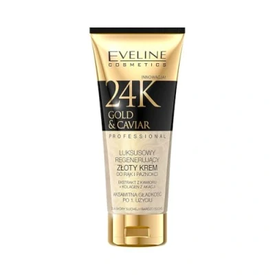 Afbeelding van Eveline Cosmetics Caviar Luxury Gold Handcrème, 24 K, 100 ml