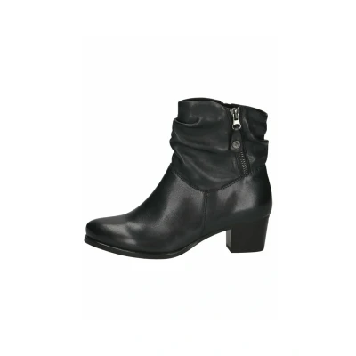 Afbeelding van Caprice Korte laarzen, Dames, Maat: 37.5, Ocean nappa Leer en textiel