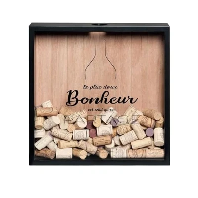 Afbeelding van CLIMADIFF Verzamelframe voor kurken, decoratie en recycling gooi je doppen of capsules niet meer weg, toon ze!