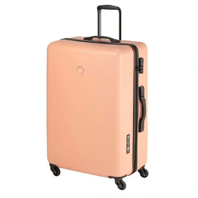 Afbeelding van Princess Traveller PT 01 with Scale Large Trolley peony pink Harde Koffer
