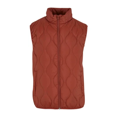 Afbeelding van Urban Classics Super Light Bubble Bodywarmer, Heren, Maat: Small, Darkrust