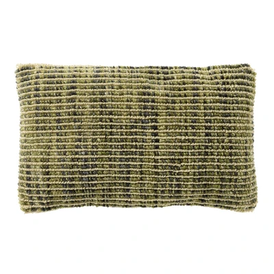 Afbeelding van Dutch Decor DARIO Kussenhoes 30x50 cm van 80% recycled polyester Cardamom Seed groen
