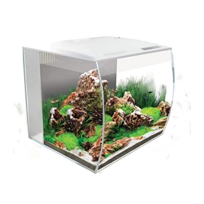 Afbeelding van Fluval Aquariumset, flexibel, 57 liter, wit, 100 g