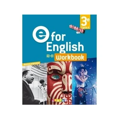 Image de E for English 3e Anglais Ed.2017 Workbook