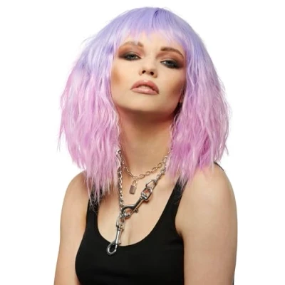 Afbeelding van Manic Panic Fleurs Du Mal Trash Goddess Pruik Paars