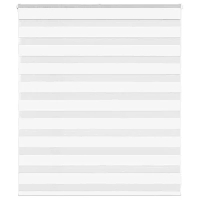 Afbeelding van vidaXL Zebra Blind 120x100 cm stofbreedte 115,9 polyester wit