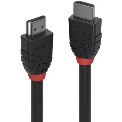 Afbeelding van LINDY 36474 HDMI kabel Aansluitkabel A stekker, stekker 5.00 m Zwart 4K UHD