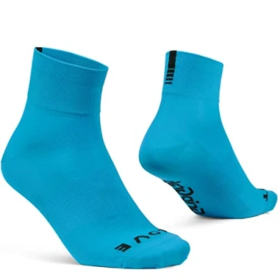 Afbeelding van GripGrab Lightweight SL Korte Performance Zomer Fietssokken 1 Paar Coolmax Wielersport Sokken Low Cut Blauw Unisex Maat L (44 47)