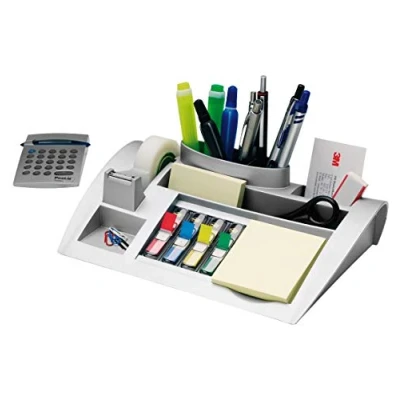 Afbeelding van Post it Index desk organizer, zilver, voor ft 26 x 16,5 5,5 cm