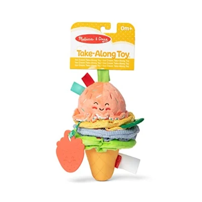 Afbeelding van Melissa &amp; Doug Ophangbaar ijshoorntje meeneemspeeltje met geluid en trileffect