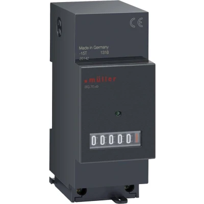 Afbeelding van Müller BG 70.29 12 48V DC Bedrijfsurenteller Roltelwerk