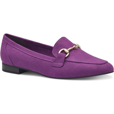Afbeelding van Marco Tozzi Instappers, Dames, Maat: 37, Violet Textiel