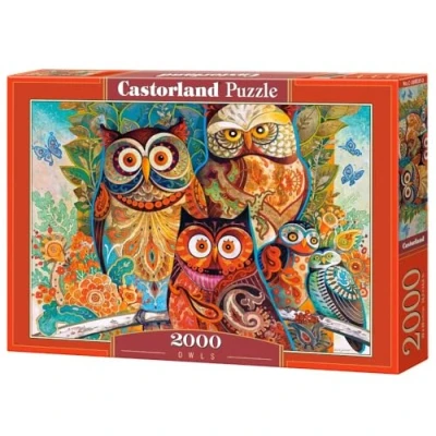 Afbeelding van Castorland Legpuzzel Owls 2000 Stukjes
