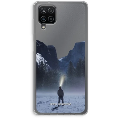 Afbeelding van hoesje geschikt voor Samsung Galaxy A12 Wanderlust Soft Cover Telefoonhoesje Bescherming aan alle Kanten en Schermrand
