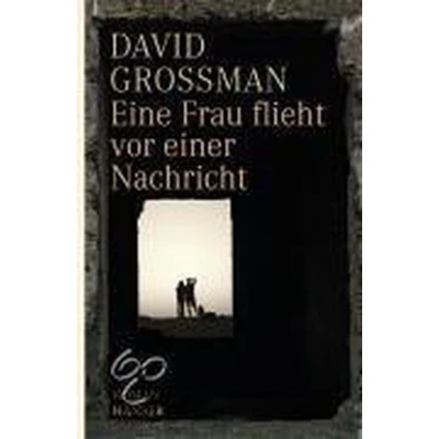 Afbeelding van Eine Frau flieht vor einer Nachricht