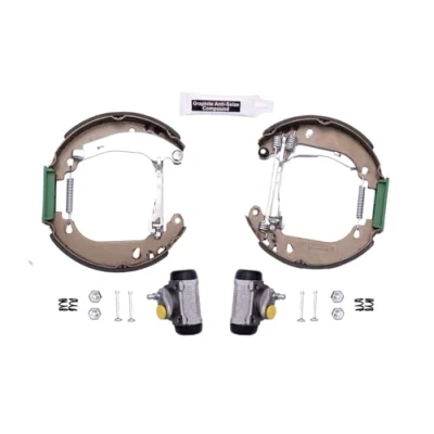 Afbeelding van HELLA Shoe Kit Pro 8DB 355 003 901 Remschijf, trommelrem Met wielremcilinder, stel element