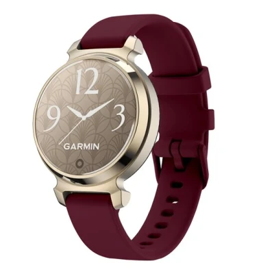 Afbeelding van Siliconen bandje Bordeaux Garmin Lily 2