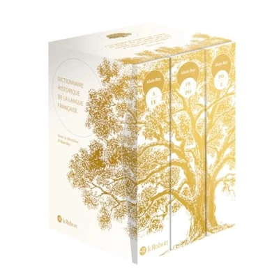 Afbeelding van Dictionnaire Historique de la langue française coffret 3 volumes blanc