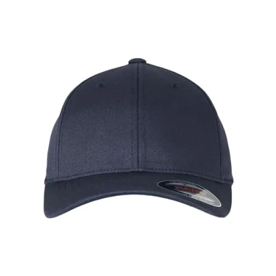 Image de Flexfit Wooly Combed Casquette de baseball unisexe pour homme et femme, disponible en plus 20 couleurs, tailles XS/S XXL, Bleu marine foncé/bleu foncé., XL XXL