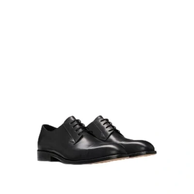 Afbeelding van BOSS Limber Derby Veterschoenen, Heren, Maat: 45, Black Leer