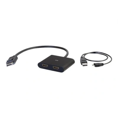 Afbeelding van C2G Mini DisplayPort(TM) 1.2 naar Dual HDMI(R) MST Hub, Schakeldoos