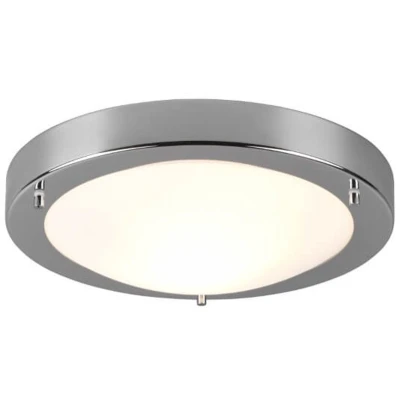 Afbeelding van TRIO CONDUS Plafondlamp Nikkel mat excl. 1x E27 60W Badkamerverlichting IP44
