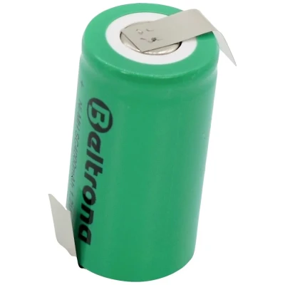 Afbeelding van Beltrona SC2400 Speciale oplaadbare batterij Sub C Z soldeerlip NiMH 1.2 V 2400 mAh