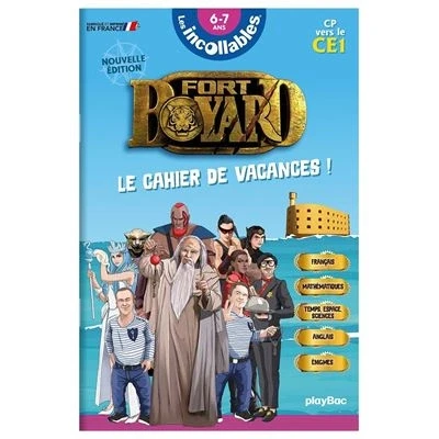 Image de Cahier de vacances 2025 Fort Boyard Les incollables CP au CE1 6/7 ans