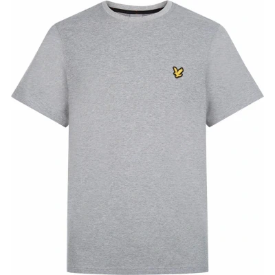 Afbeelding van Lyle &amp; Scott Martin Tshirt basic, Heren, Maat: Small, Mid grey marl