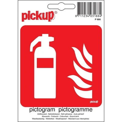 Afbeelding van Pictogram 10x10cm Brandblusapparaat Pickup