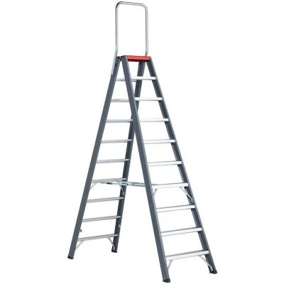 Image de ALTREX Falco escabeau double (FDO) 10 marches avec support pliant 192430