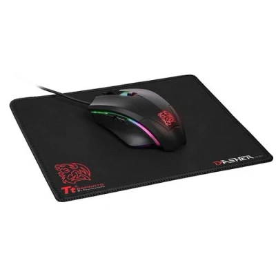 Image de Tt eSPORTS TALON Elite RGB Combo Souris optique 6 boutons filaire USB noir