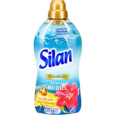 Afbeelding van Silan Wasverzachter Aromatherapy Relaxing Maldives 48wasb./1,056L Essentiële Oliën Langdurige Parfum