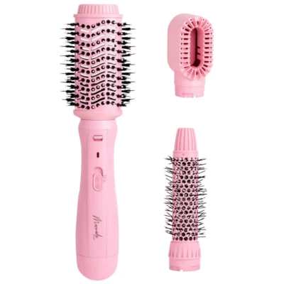 Afbeelding van Mermade Hair Interchangeable Blow Dry Brush Verwisselbare Elektrische Haarborstel Roze
