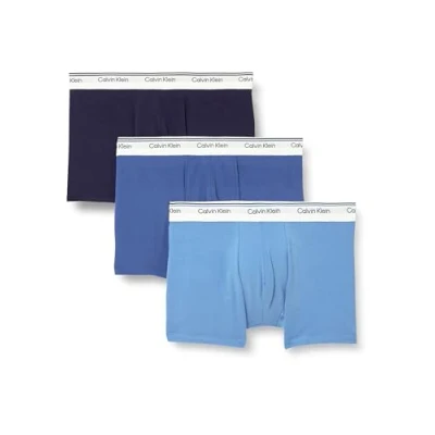 Image de Calvin Klein Maillot de bain (pack 3) Homme, Multicolore (Pct/Dft/Sil), L