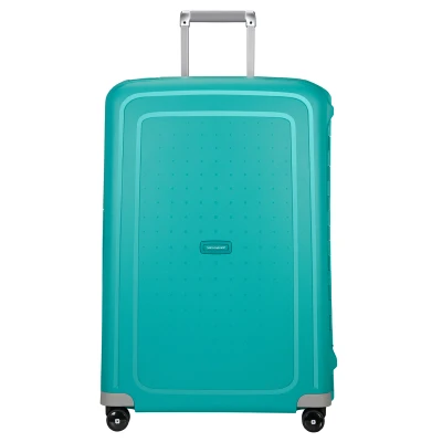 Afbeelding van Samsonite S&#039;Cure Spinner 75 aqua blue Harde Koffer