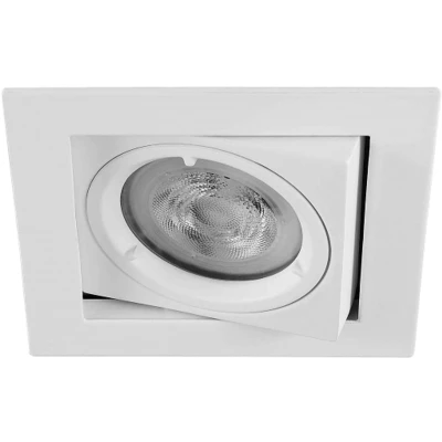 Afbeelding van Platte inbouwspot Fabius Vierkant Wit Extra Warm Dimbaar 3.8W RTM Lighting LED