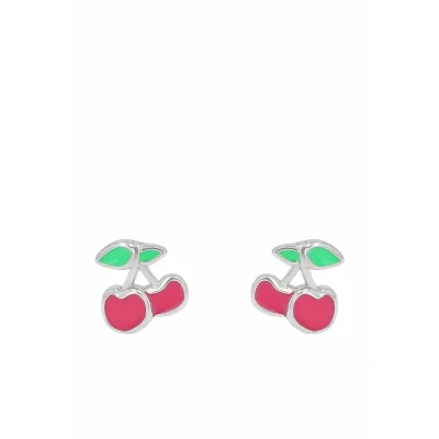 Afbeelding van Prinzessin Lillifee Kirsche Oorbellen voor kinderen, Maat: One Size, Silber