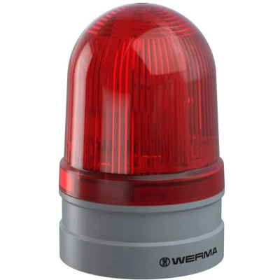 Afbeelding van Werma Signaltechnik Signaallamp Midi Rotating 115 230VAC RD 261.140.60 Rood 230 V/AC