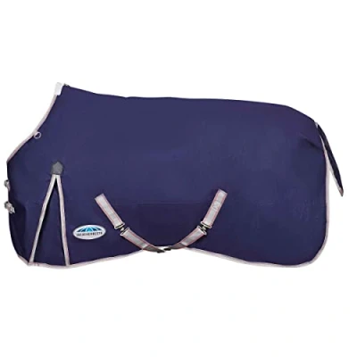 Image de Weatherbeeta Lite Plus Turnout Rug Comfitec Essential Support Cou 0g Navy/Silver/Red 145/195