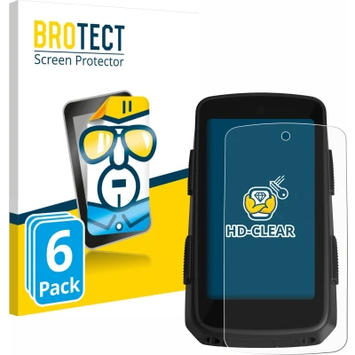 Afbeelding van BROTECT Screenprotector voor Hammerhead Karoo 3 Folie Beschermfolie transparant (6 Stuks)
