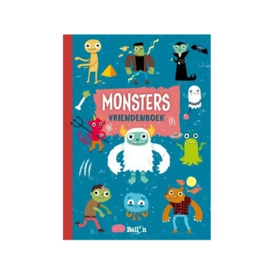 Afbeelding van Vriendenboek Monsters
