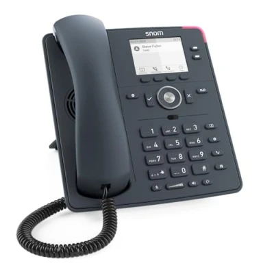 Afbeelding van Snom D140 IP telefoon Grijs 2 regels TFT