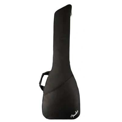 Image de Fender Housse de transport pour guitare basse, convient à la plupart des formes guitare, rembourrage 5 mm avec doublure en nylon, poignée et sangles sac dos, poche rangement, noir