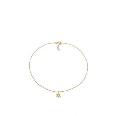 Afbeelding van Elli STAR Astro Ketting goldcoloured, Dames, Maat: 36, Gold coloured