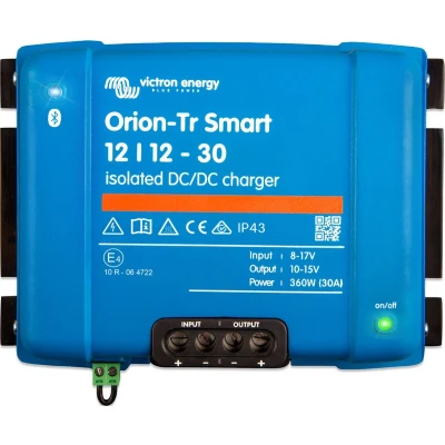 Afbeelding van Orion tr smart 12/12 30a isolated dc charger acculader boot