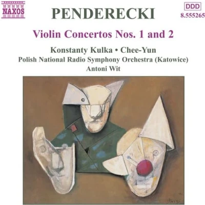 Afbeelding van Konstatin Kulka, Chee Yun, Polish National Radio Symphony Orchestra, Antoni Wit Penderecki: Violin Concertos Nos. 1 &amp; 2 (CD)