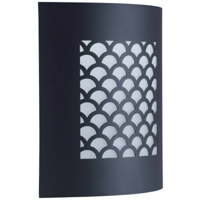 Afbeelding van Lindby Mailo aluminium buitenwandlamp, grijs